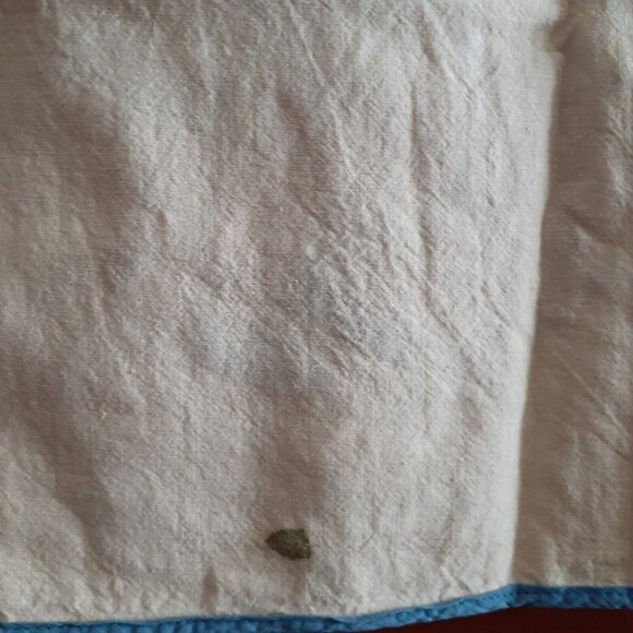 1940's Laundry Bag Embroidered Switzerland Lederhosen Man Corset Dress Lady - Picture 4 of 7